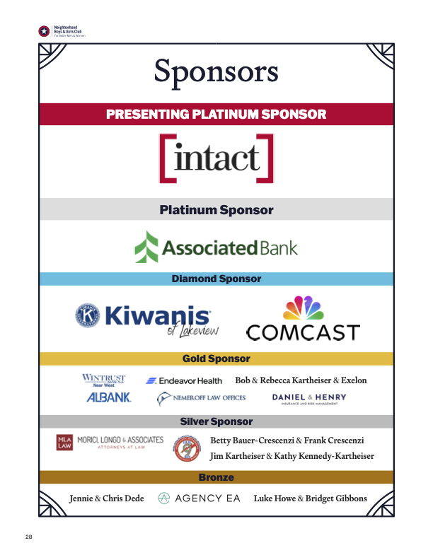 2025 NBGC Gala Sponsors