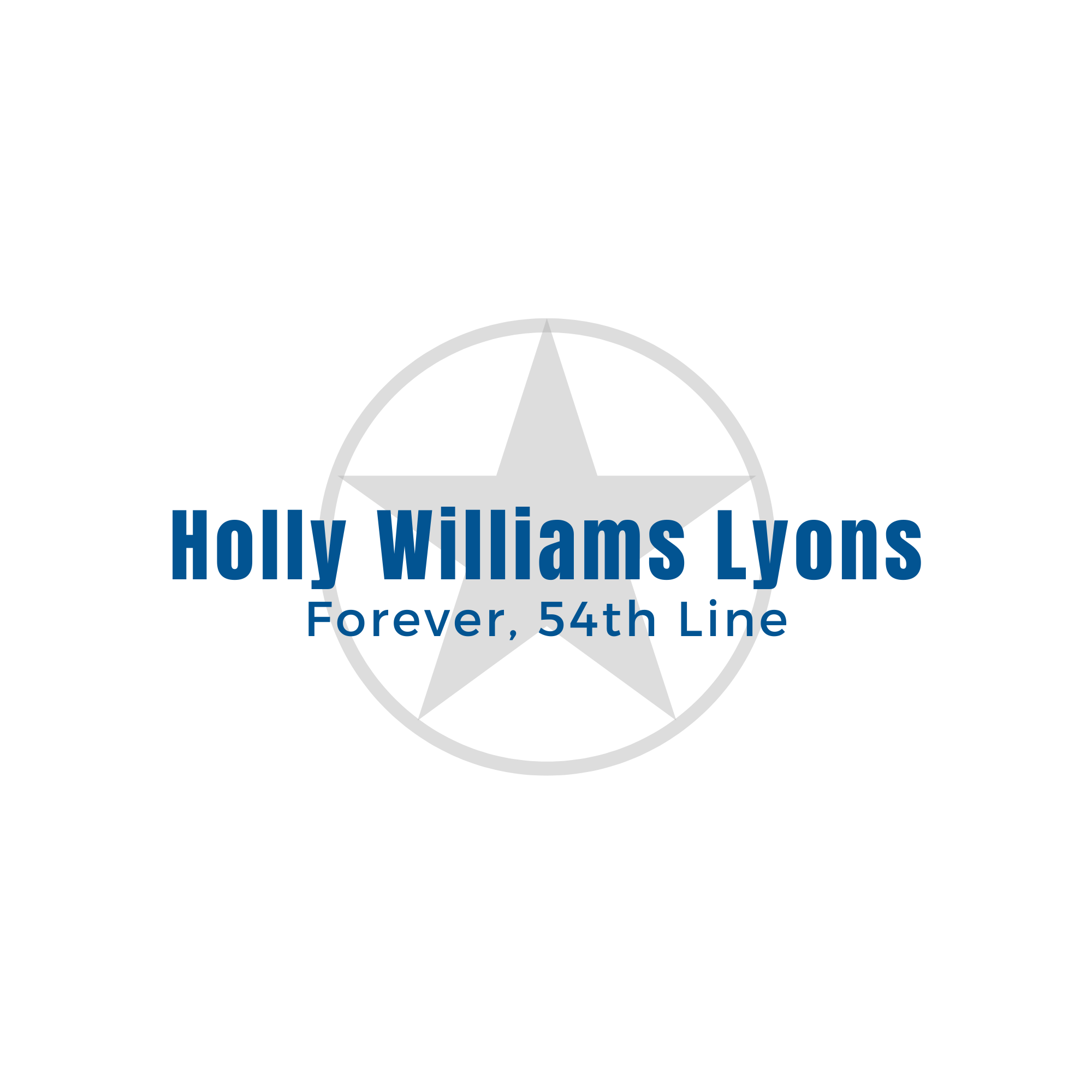 Holly Williams Lyons - Forever, 54th Line