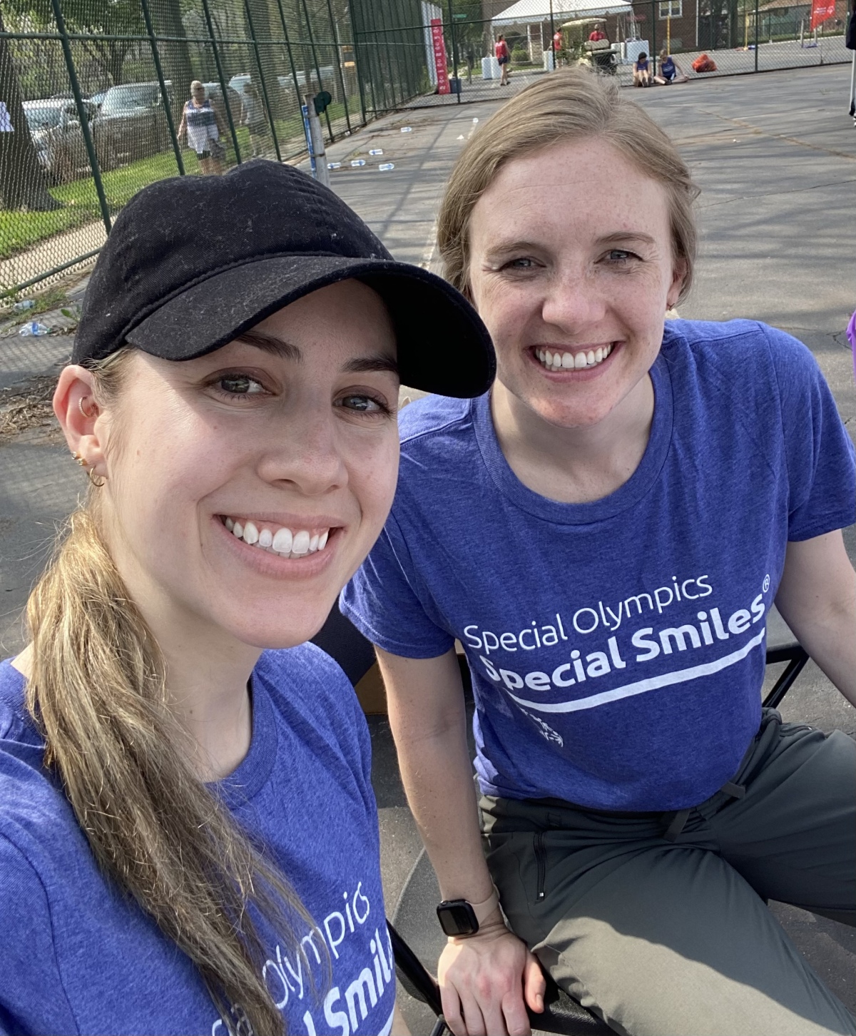 Volunteering with Special Smiles at Special Olympics Chicago