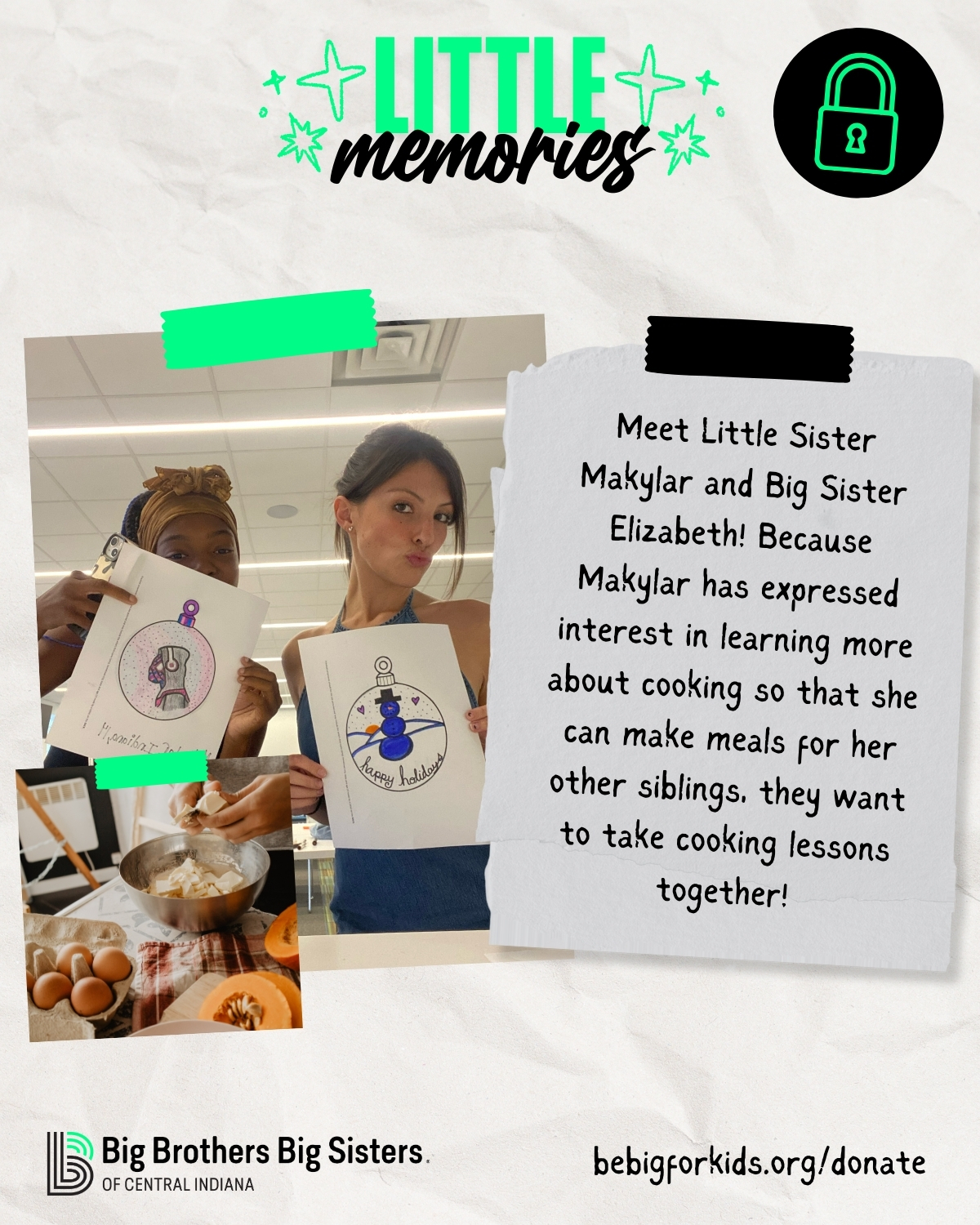 Learn More About Little Sister Makylar & Big Sister Elizabeth