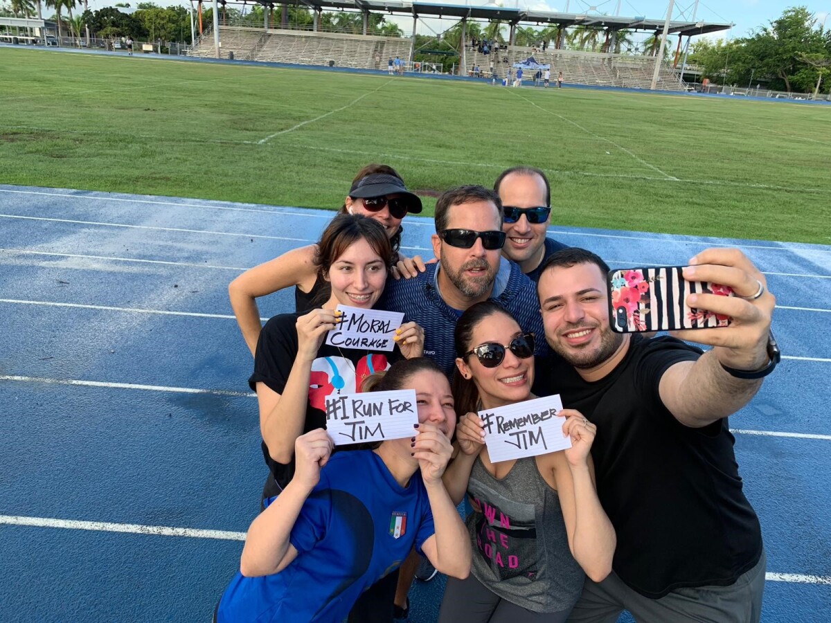 PR James freedom Run 2018