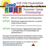 Summer Camp Scholarship 