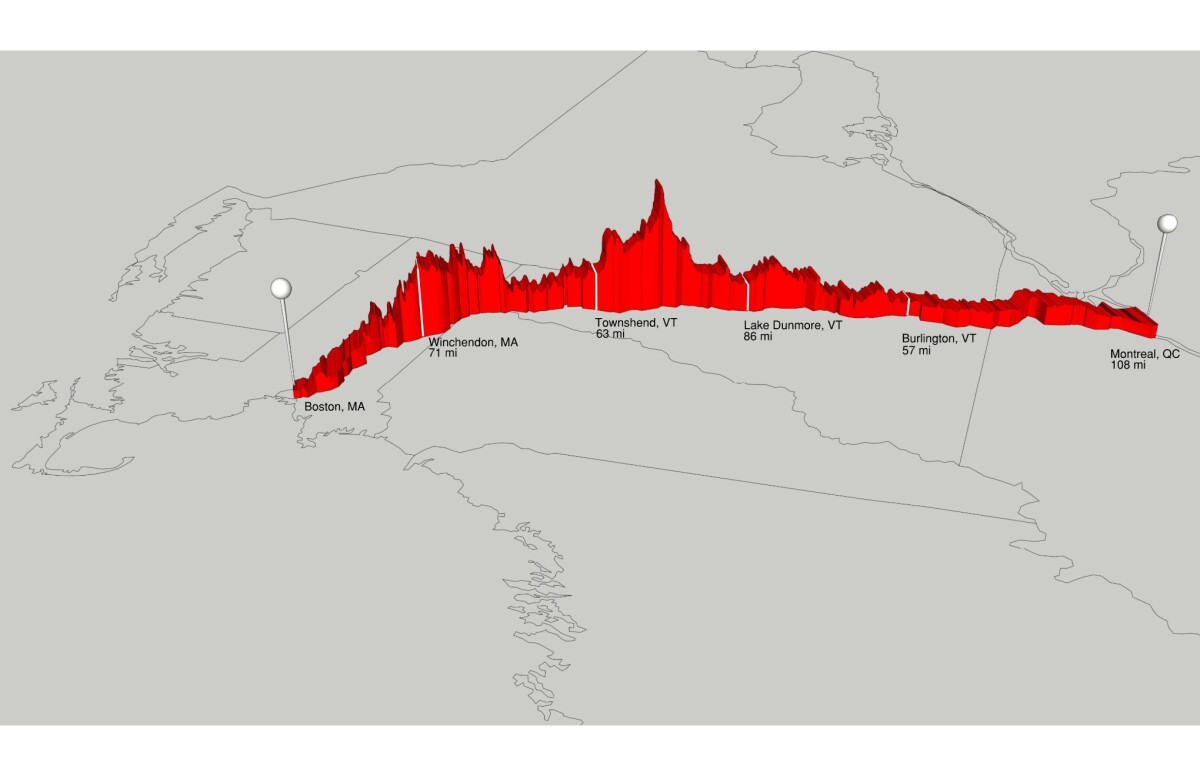 The Bos/tréal Route