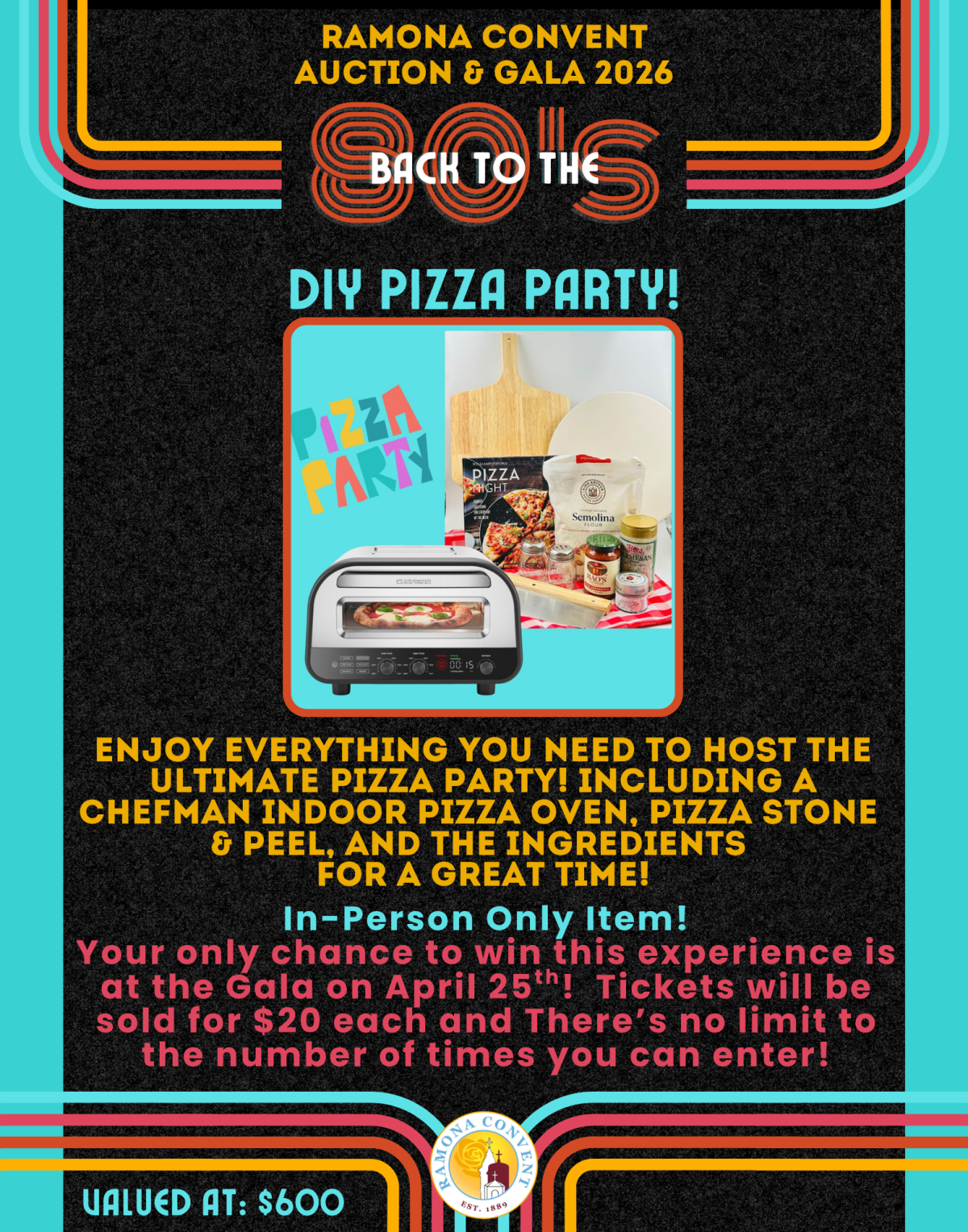 Gala Exclusive - DIY Pizza Party!