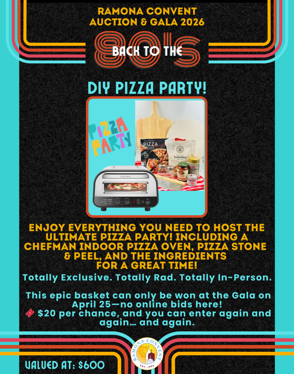 Gala Exclusive- DIY Pizza Party