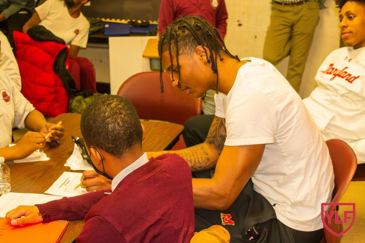 UMD Basketball Mentors Future Stars