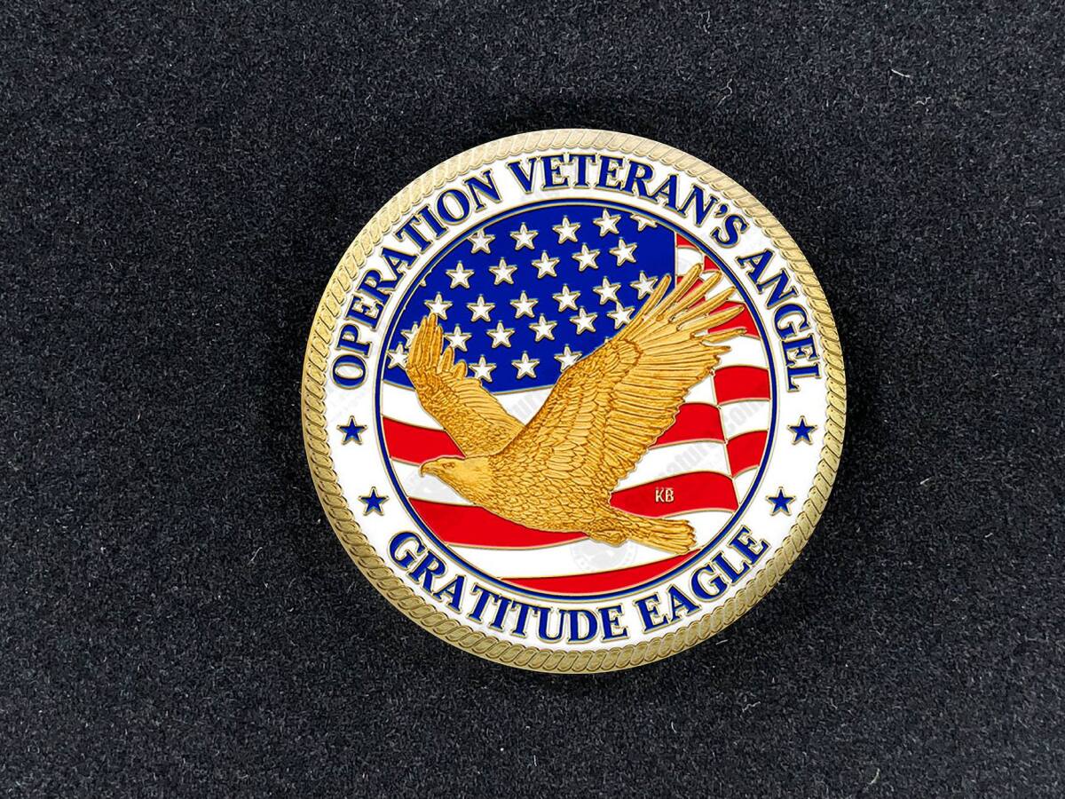 Veteran's Angel Coin - Gratitude Eagle