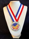 Veteran's Angel - Gratitude Eagle Medallion