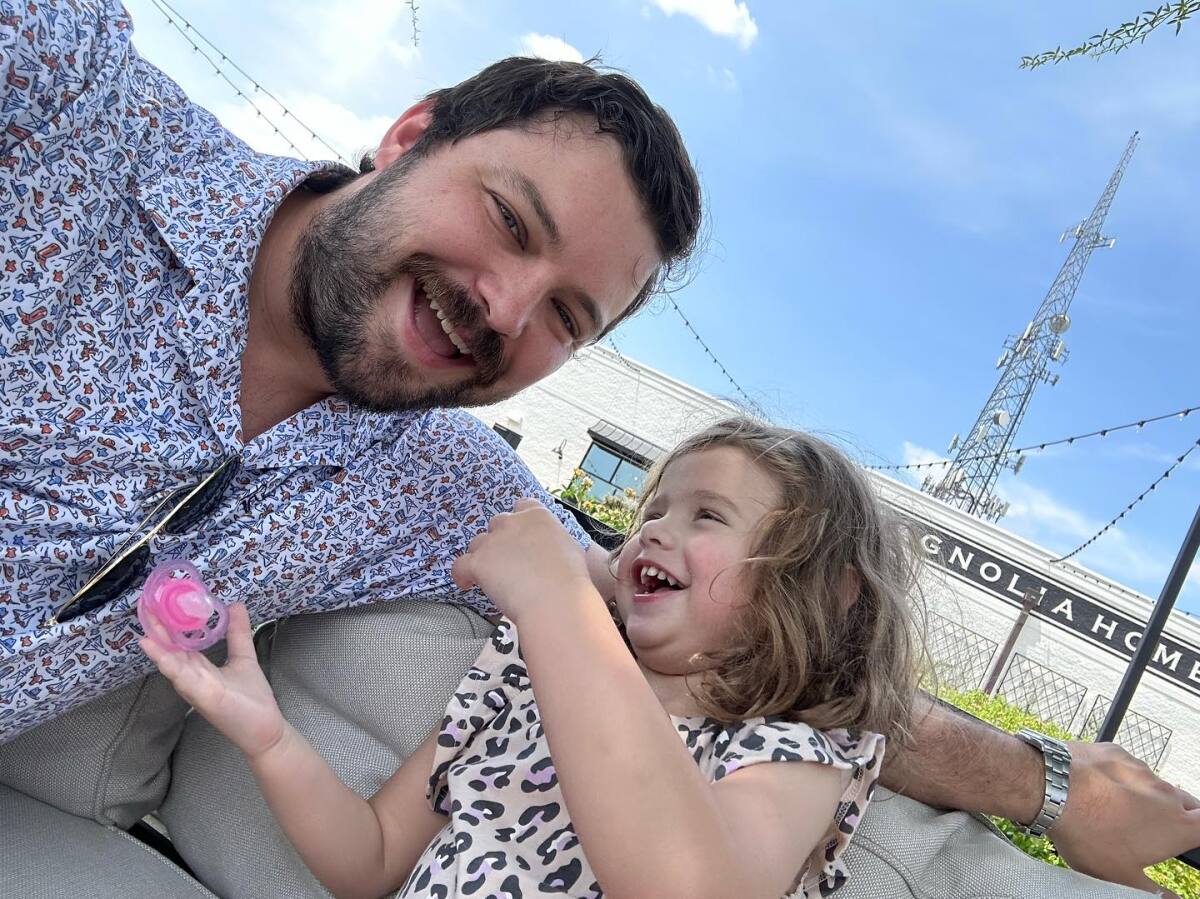 Duncan and Mia at Magnolia Market