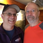 Alec and Pete, 2018.