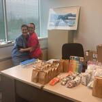 Staff Distributing Safer Sex Supplies