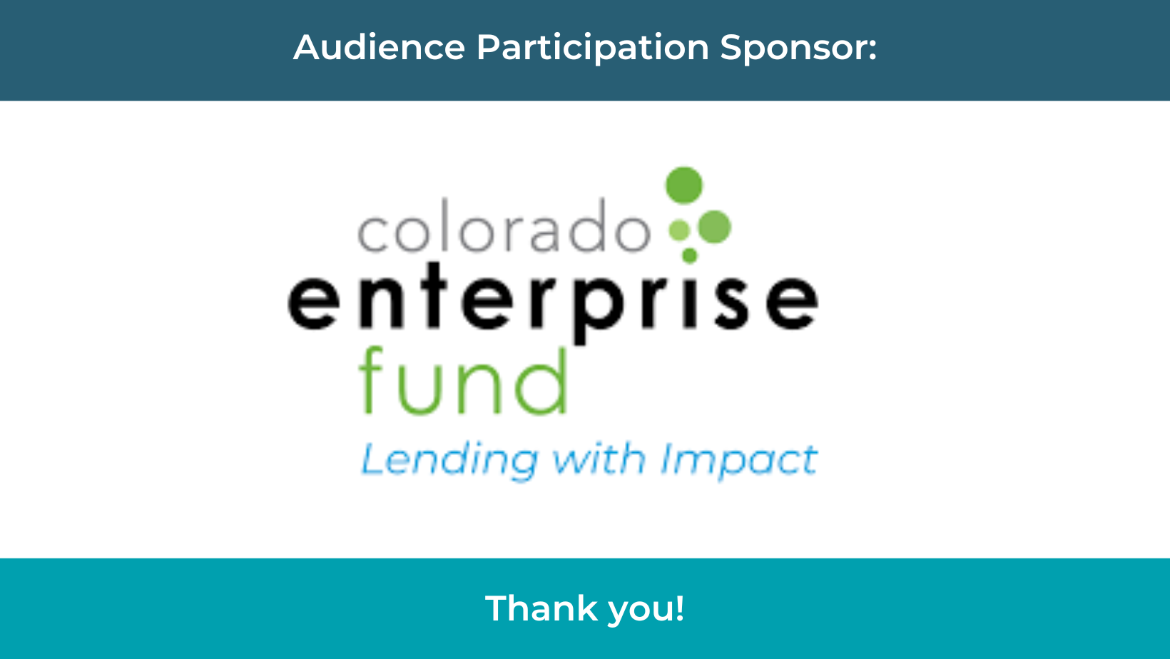 Colorado Enterprise Fund