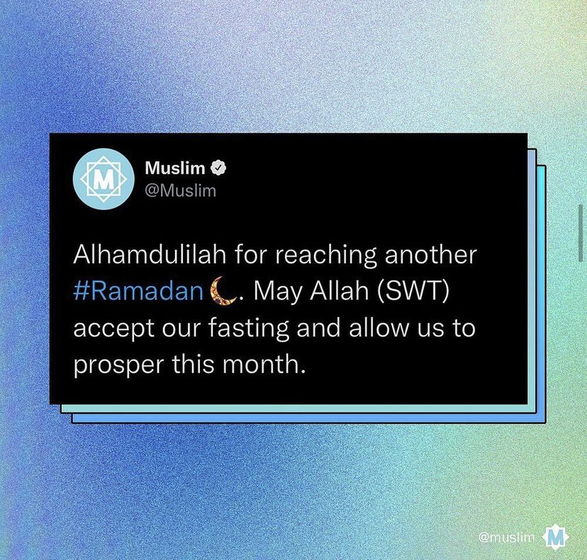 Photo from @muslim on Instagram