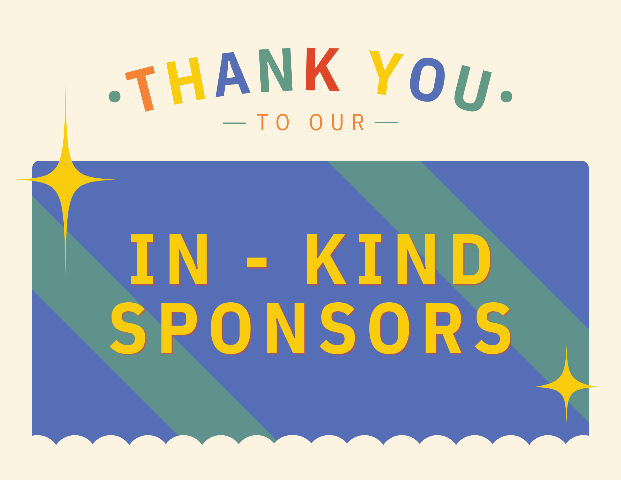In-Kind Sponsors