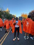 Board member Nick at the 2025 Marathon