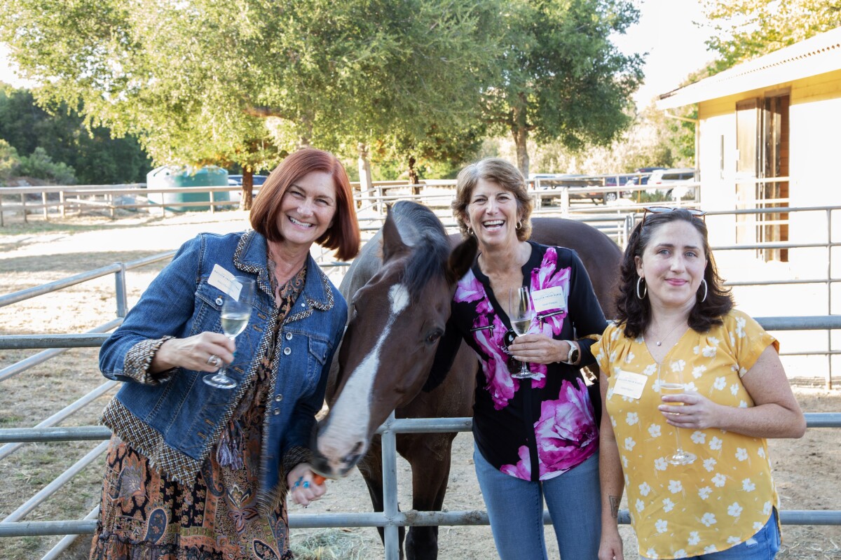 VIP Champagne Reception at RockRose Ranch before the Dinner