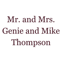 Genie and Mike Thompson