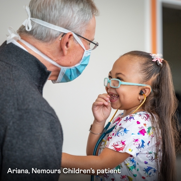 Ariana, Nemours Children’s patient