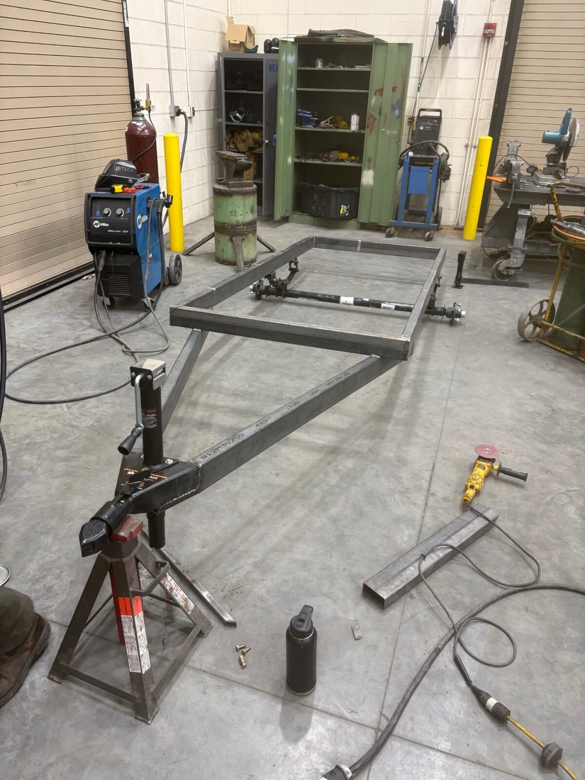 Trailer with Smoker/Grill