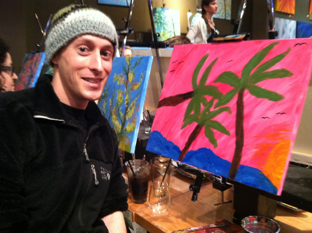 Paint Night in 2013 (Chicago)