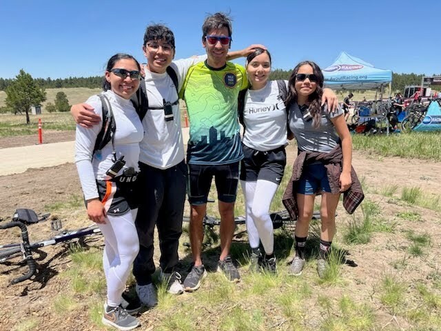 Dan and MH360 Students At The Mad Gravel Race