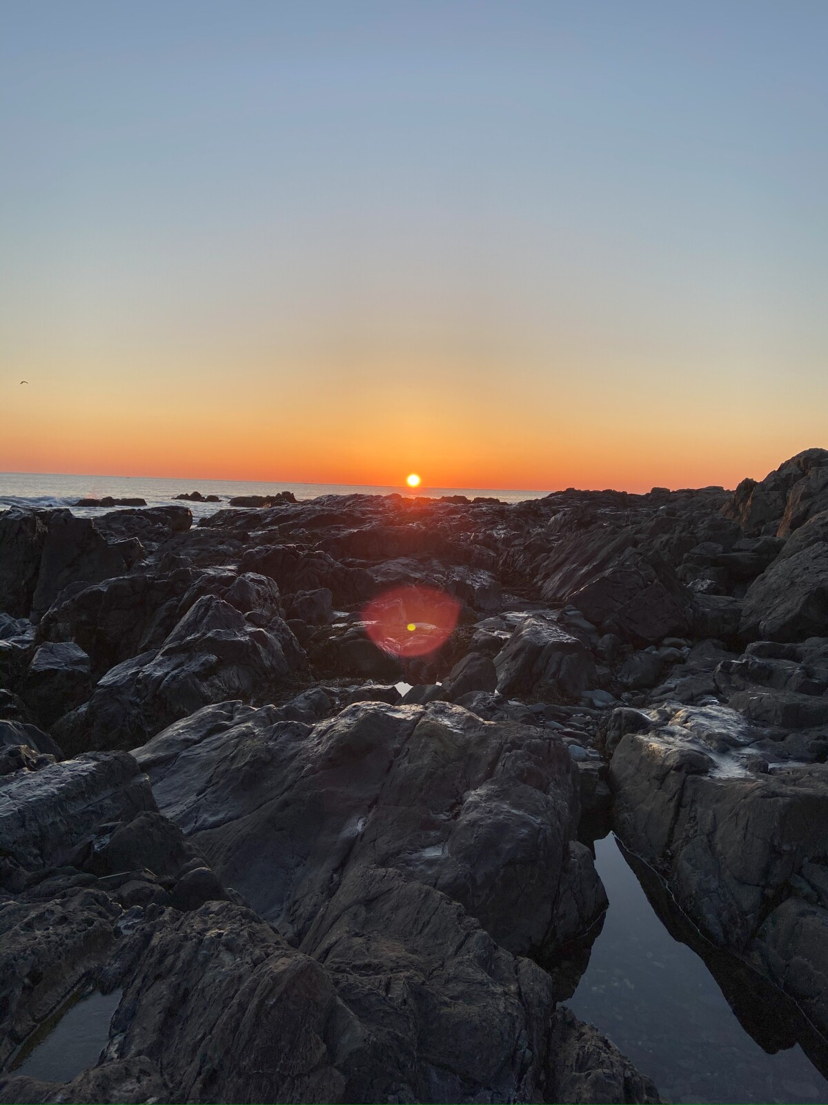 Early sunrise at Biddeford Pool