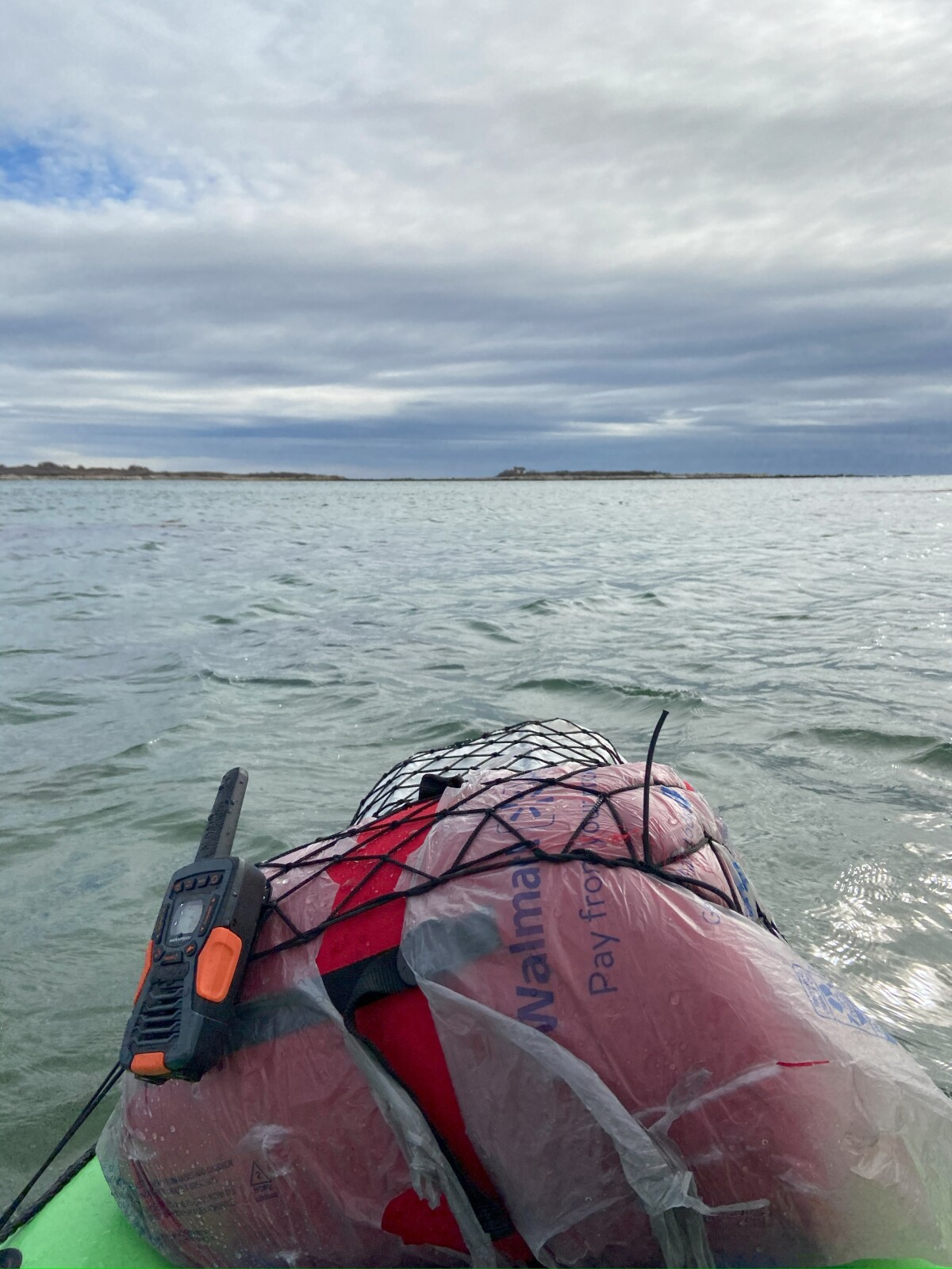Open ocean kayaking