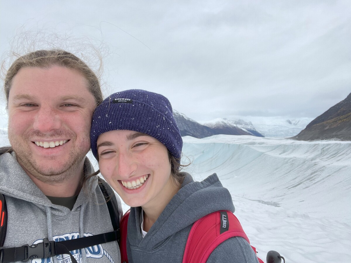 Root Glacier at McCarthy, Alaska