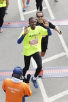 Tyler Crossing NYC Marathon Finish Line