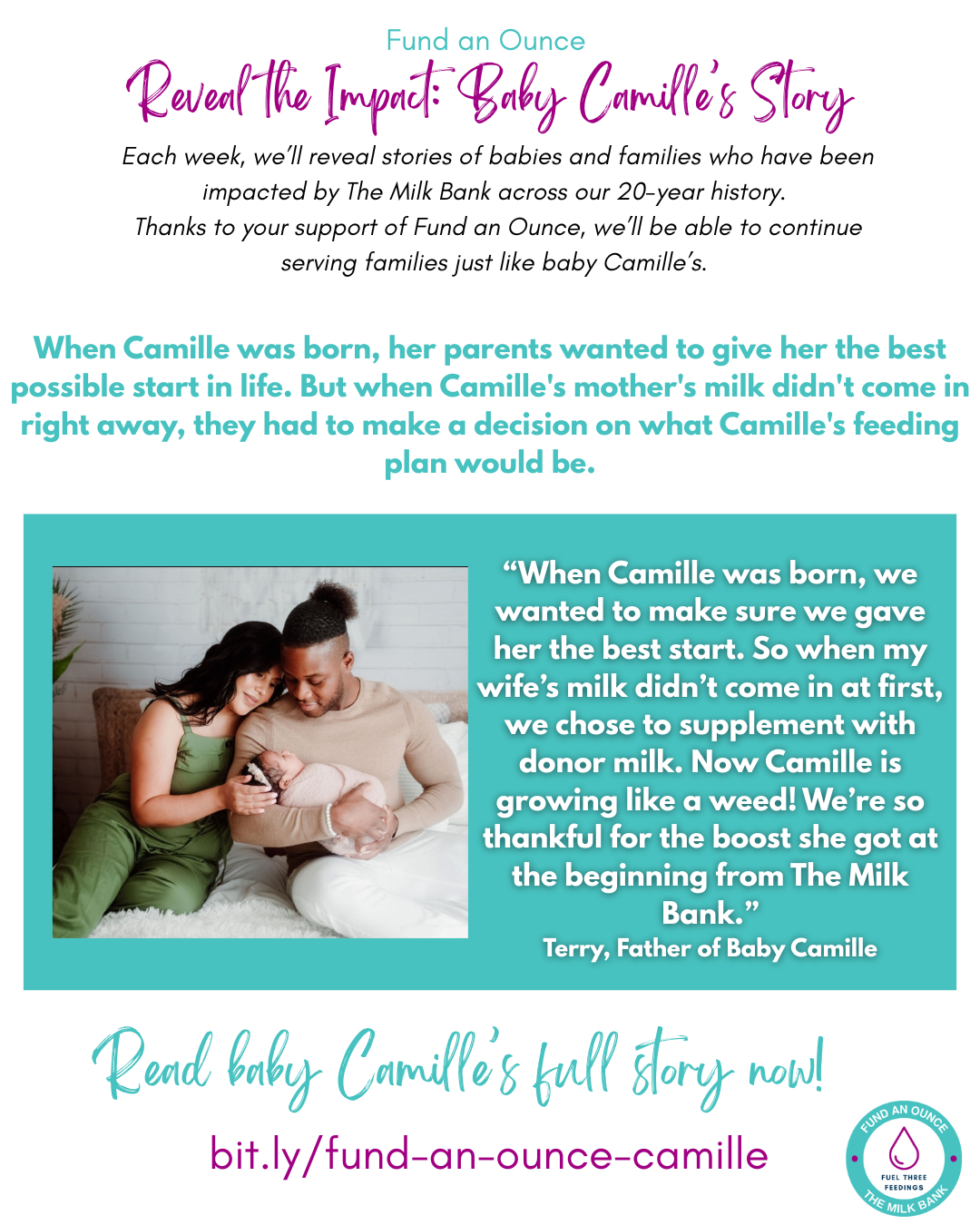 Reveal the Impact: Baby Camille's Story 