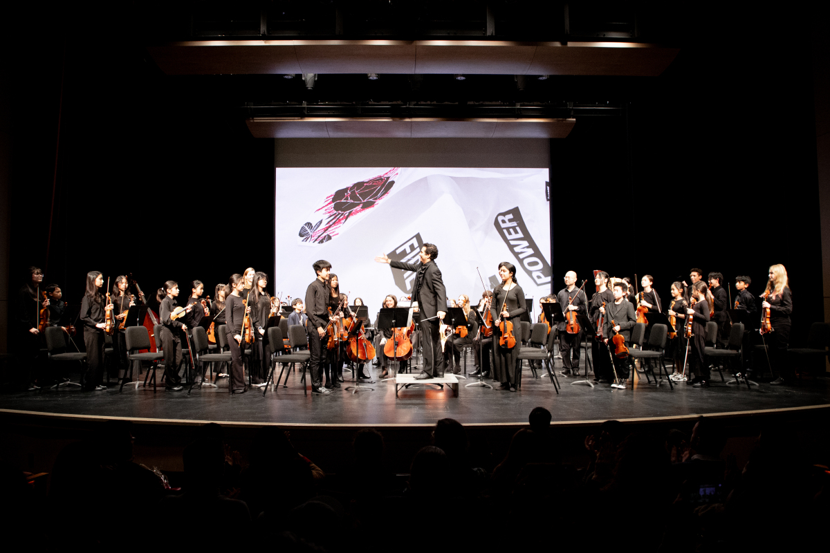 The Sunnyvale Youth Philharmonic at the VPAC, 2025. Photo Jeffrey Lin.