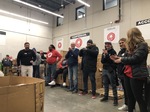 Fresh Start Particpants Help In the Food Distribution Program