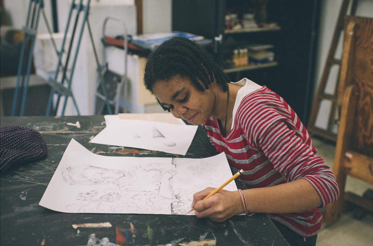 Academy of LVA high school student