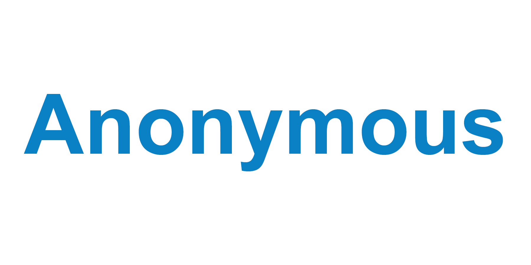 Anonymous