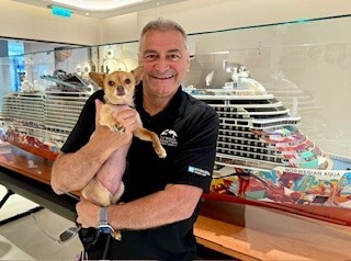 SammiRose & Tom on our beautiful Norwegian Aqua