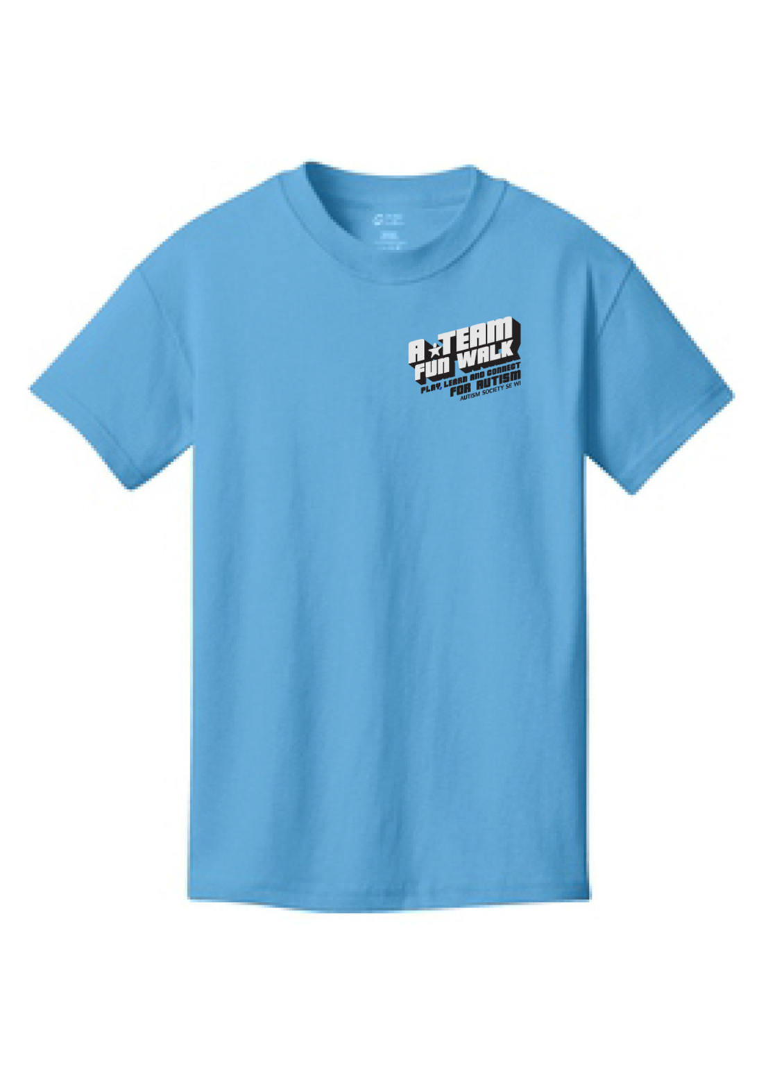 Youth Shirt - Aquatic Blue