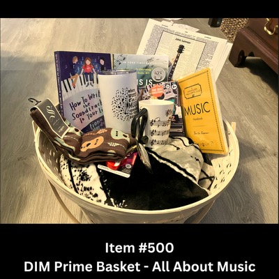 ITEM #500 - DIM Prime Basket: All About Music