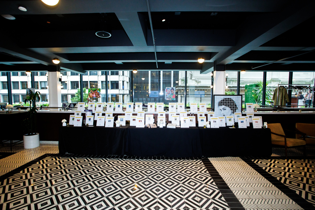 Silent Auction Table