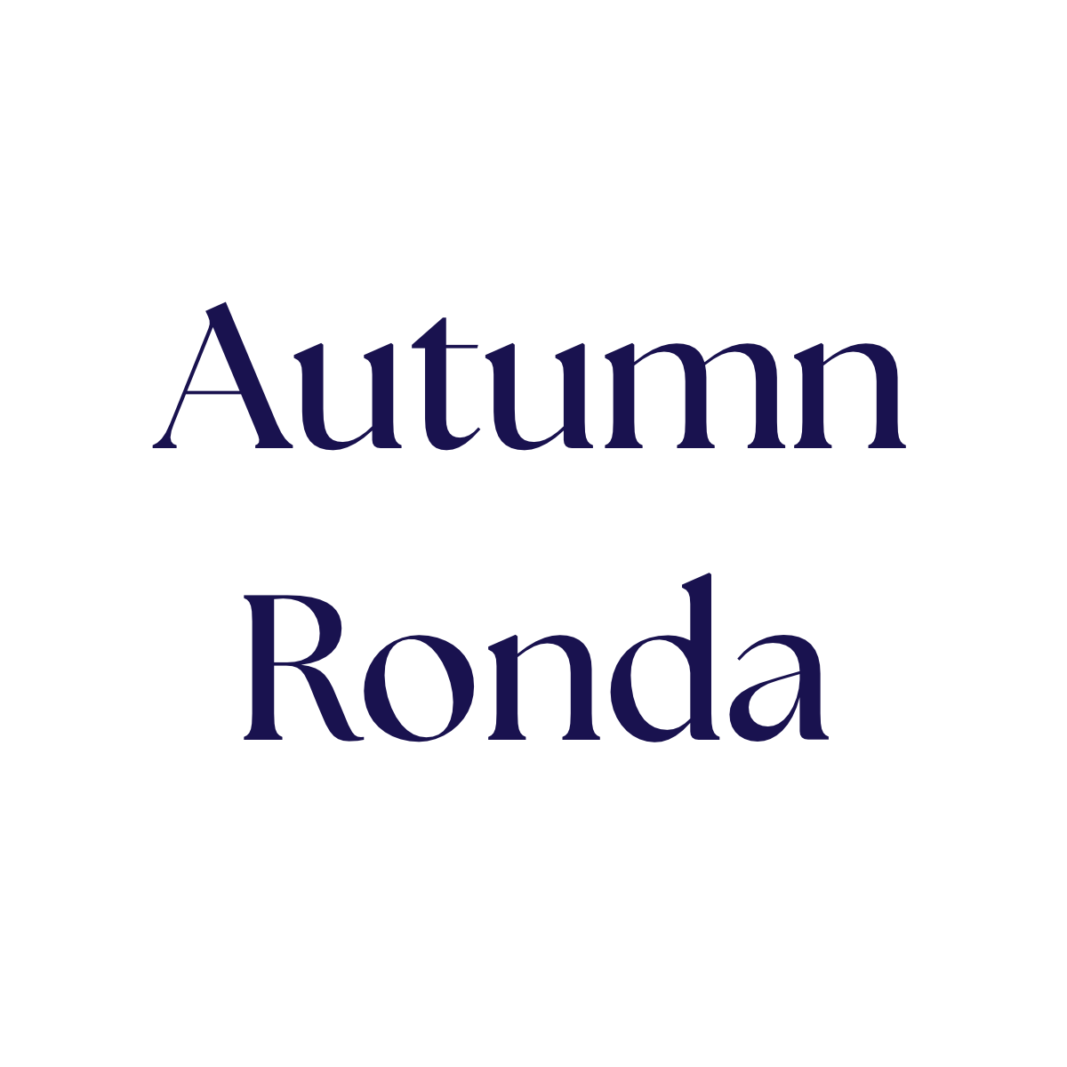 Autumn Ronda