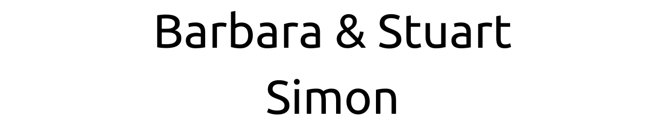 Barbara & Stuart Simon