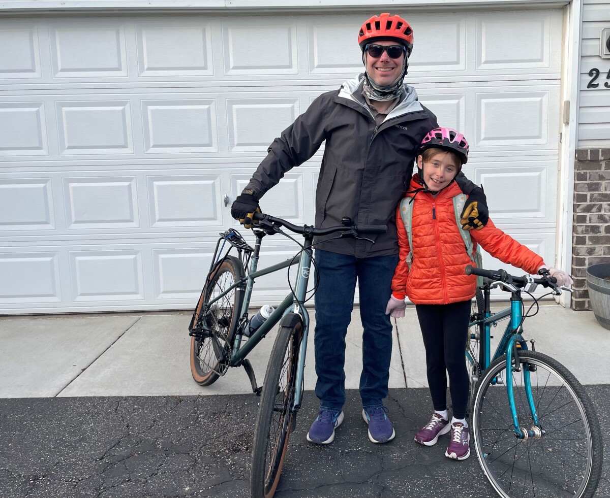 Adventure doesn’t have an off-season around here—Fiona and I even biked to school this past winter!