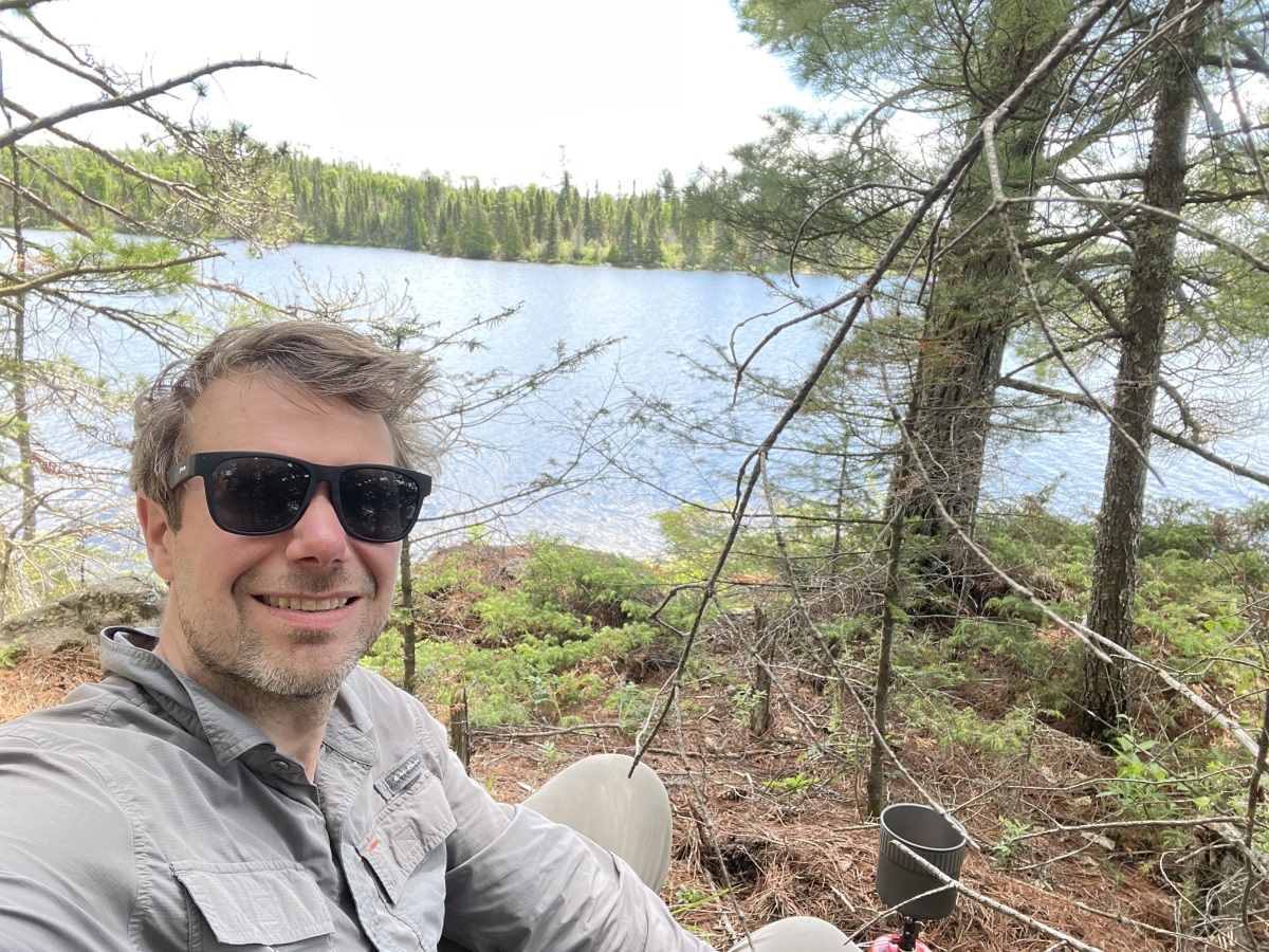 My preferred way to recharge: somewhere without cell service.
