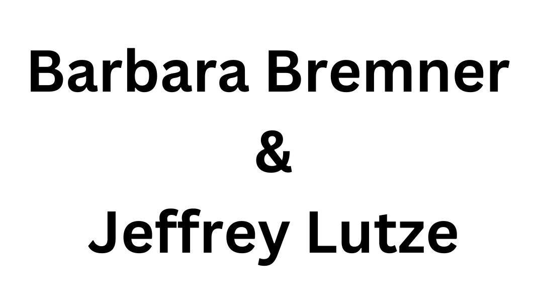 Barbara Bremner & Jeffrey Lutze 