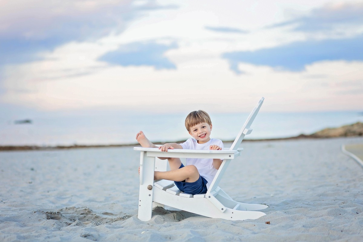 Enjoying a Sandy sunset