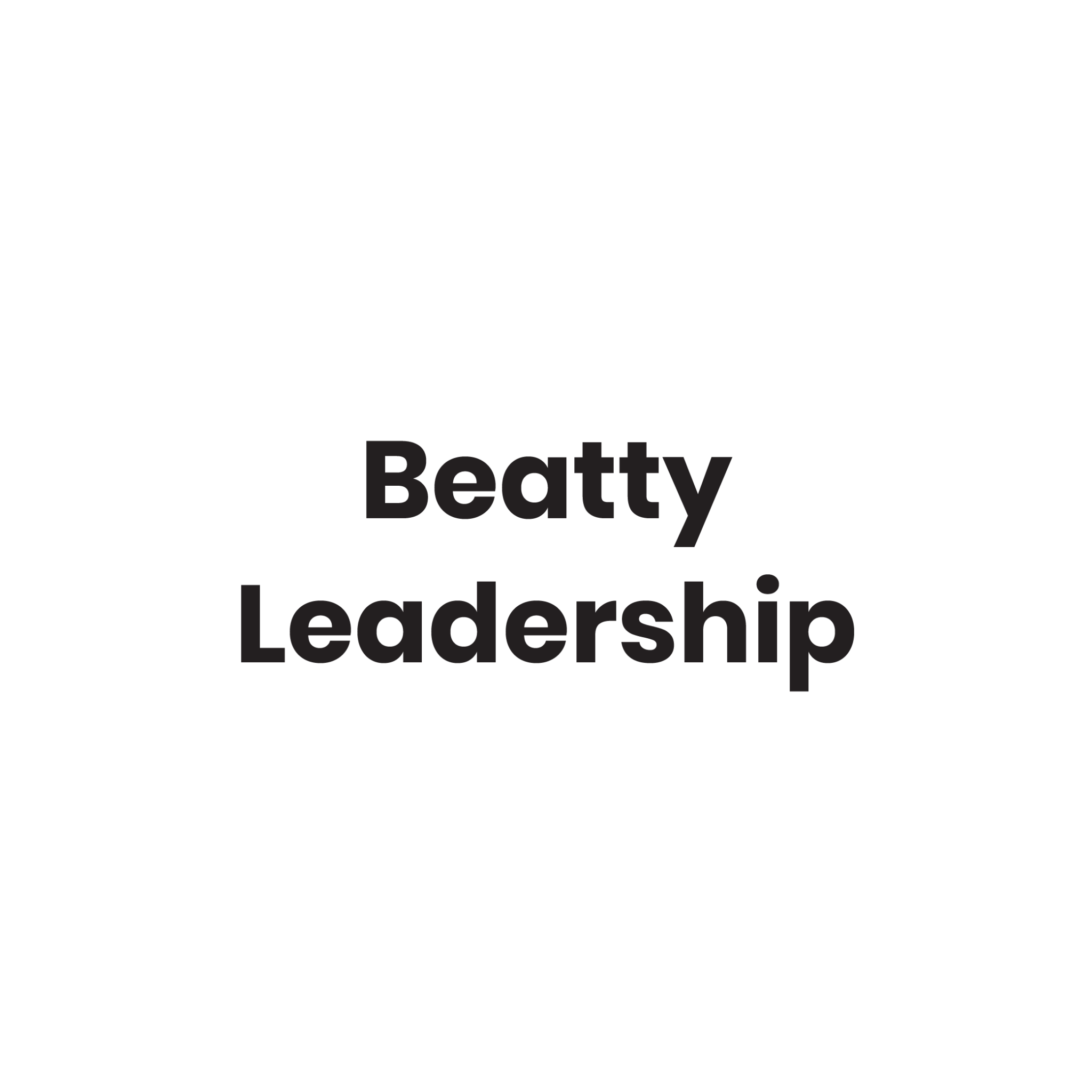 Beatty Leadership