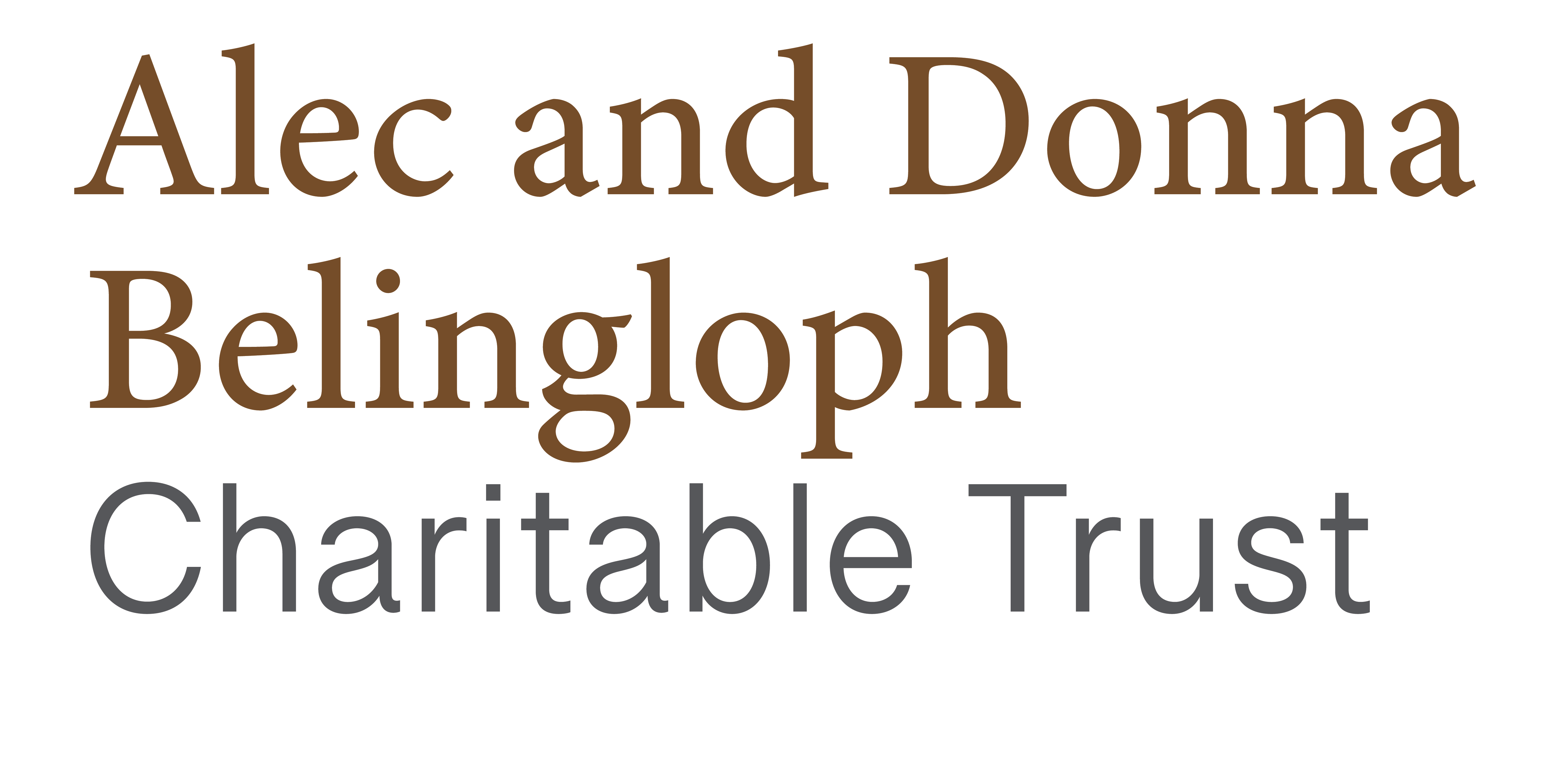 Alec and Donna Belingloph Charitable Trust