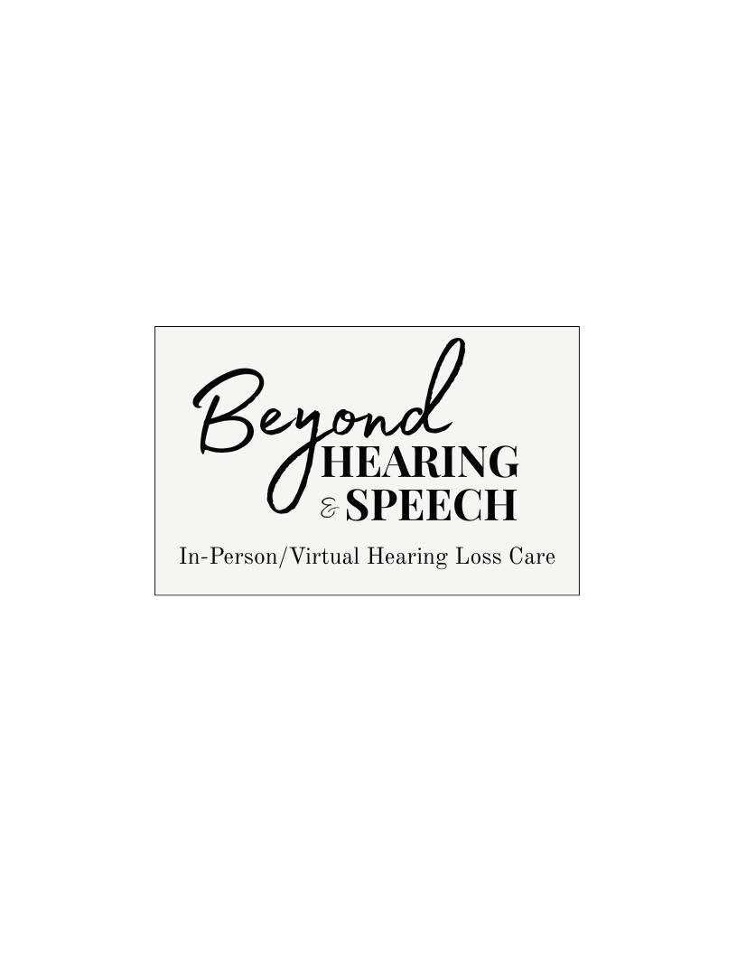 Beyond Hearing and Speech
