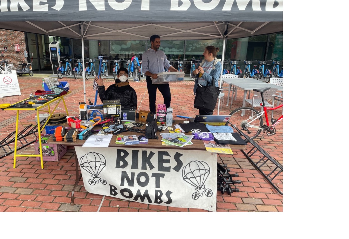 Chain Reaction Neighborhood Bike Repair Pop Up