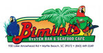 Lunch provided by Bimini's Oyster Bar and Seafood Market