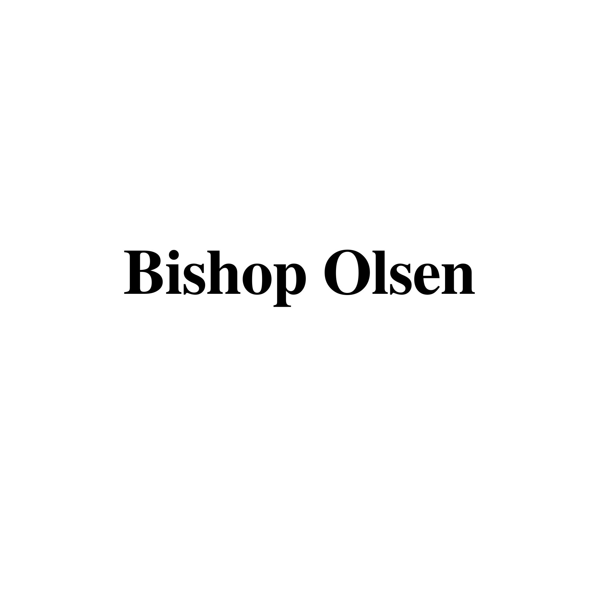 Most Reverend Bishop Olson